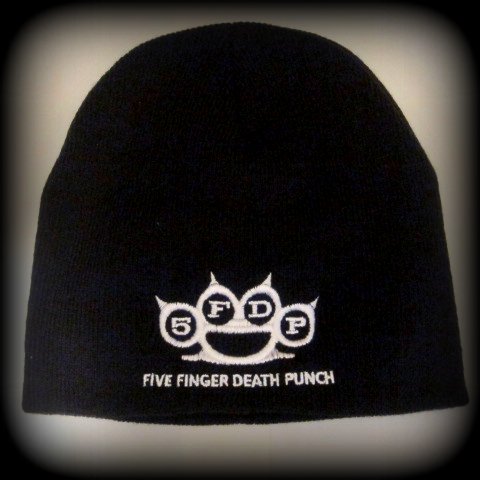 FIVE FINGER DEATH PUNCH - Logo - EMBROIDERED BEANIE